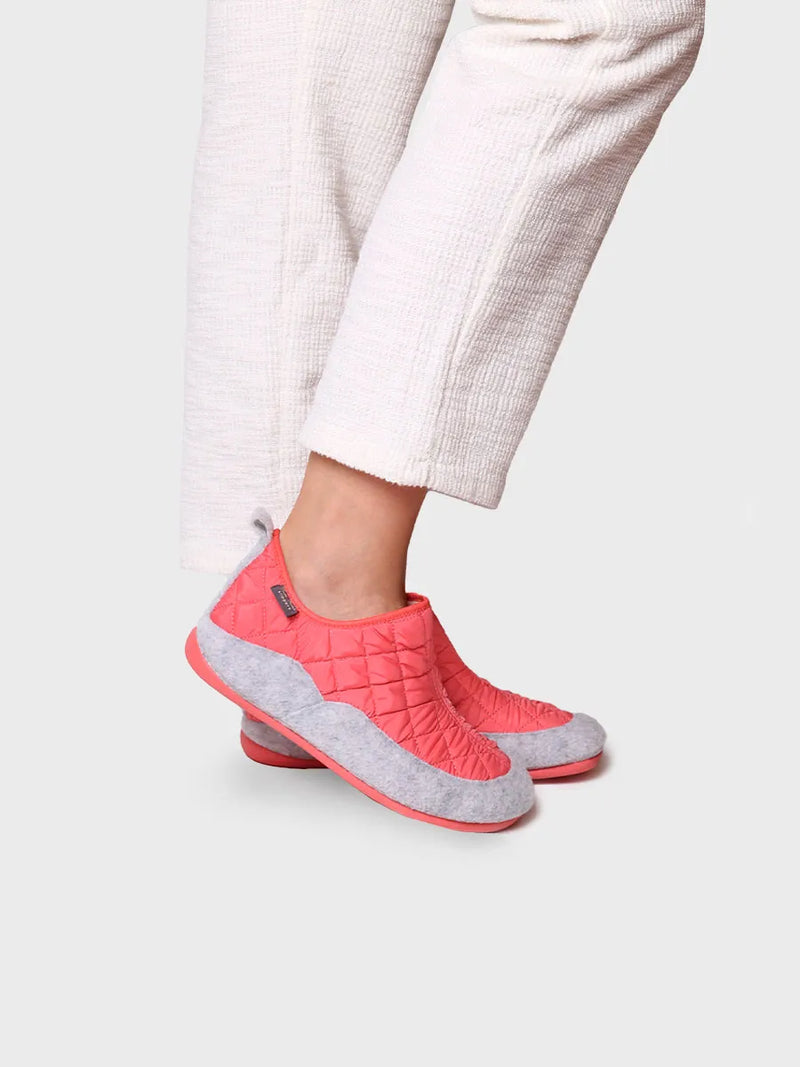 zapatillas de casa mujer - Slippers para mujer en fieltro y tejido acolchado | MARE-UM  - Toni Pons  
