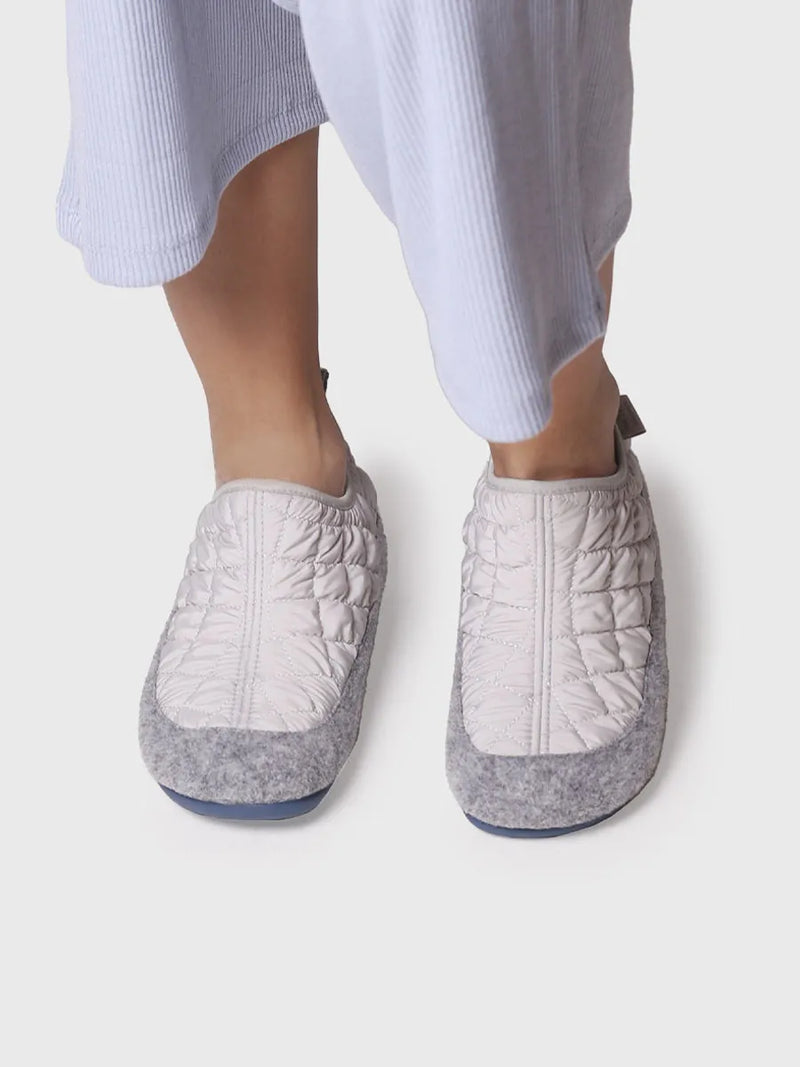 zapatillas de casa mujer - Slippers para mujer en fieltro y tejido acolchado | MARE-UM  - Toni Pons  