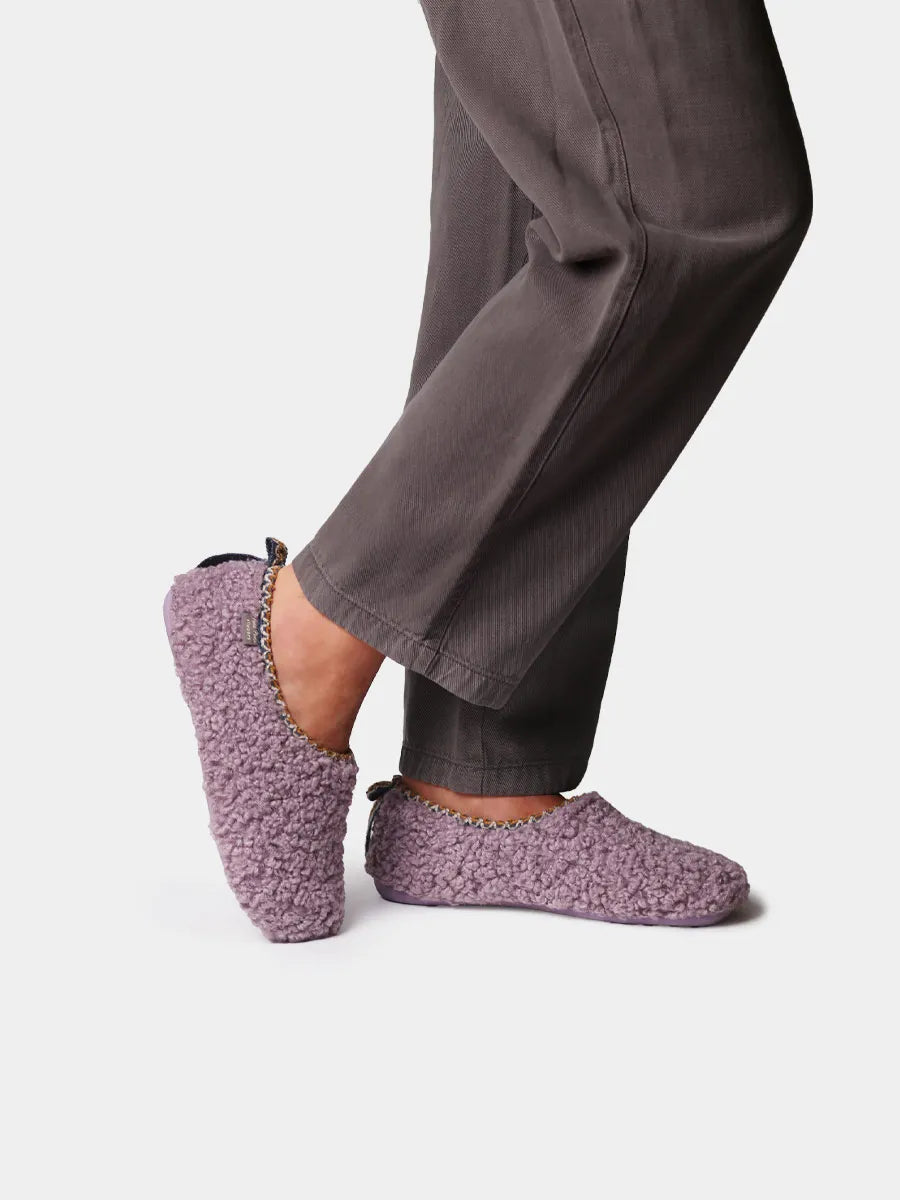 Zapatillas de casa mujer - Zapatilla tipo babucha para mujer en borrego | MARTA-SH  - Toni Pons  