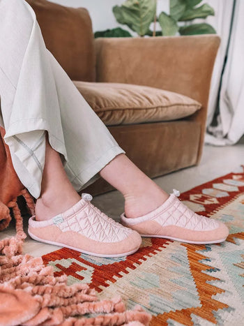 zapatillas mujer - Slippers para mujer en tejido acolchado y fieltro | MEL-UM  - Toni Pons  