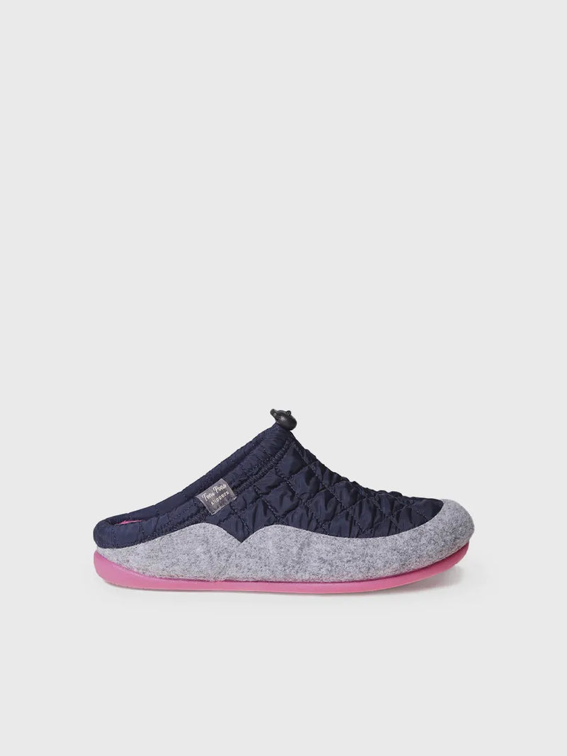 zapatillas mujer - Slippers para mujer en tejido acolchado y fieltro | MEL-UM  - Toni Pons  