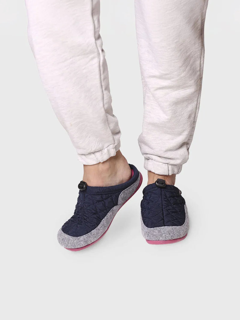 zapatillas mujer - Slippers para mujer en tejido acolchado y fieltro | MEL-UM  - Toni Pons  