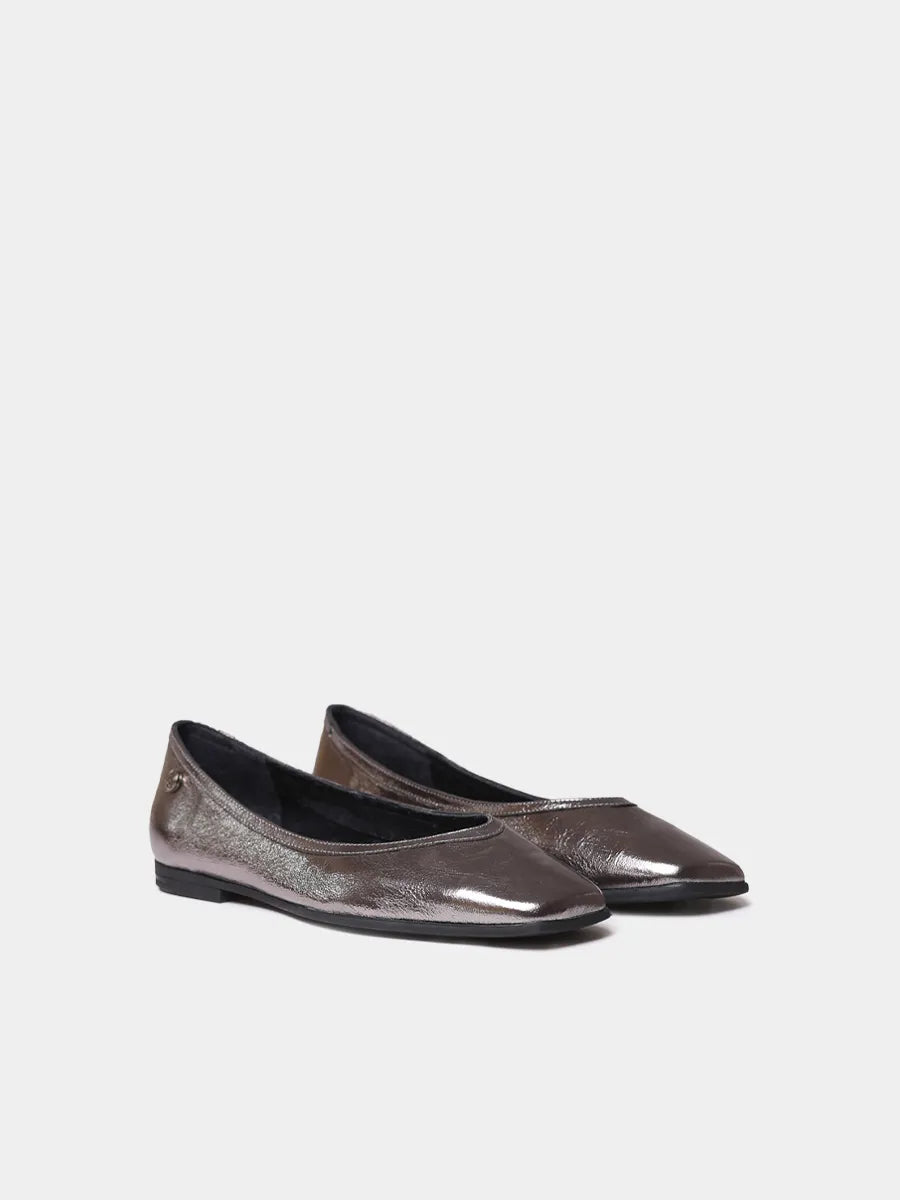 Zapatos mujer - Bailarinas de mujer en piel efecto brillante | MELISA-MT  - Toni Pons  