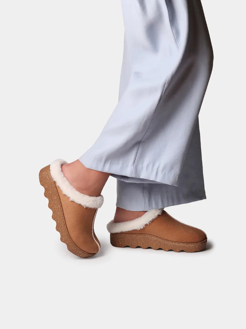 Zapatillas de casa mujer - Zuecos con plataforma y forro interior para mujer | METZ  - Toni Pons  