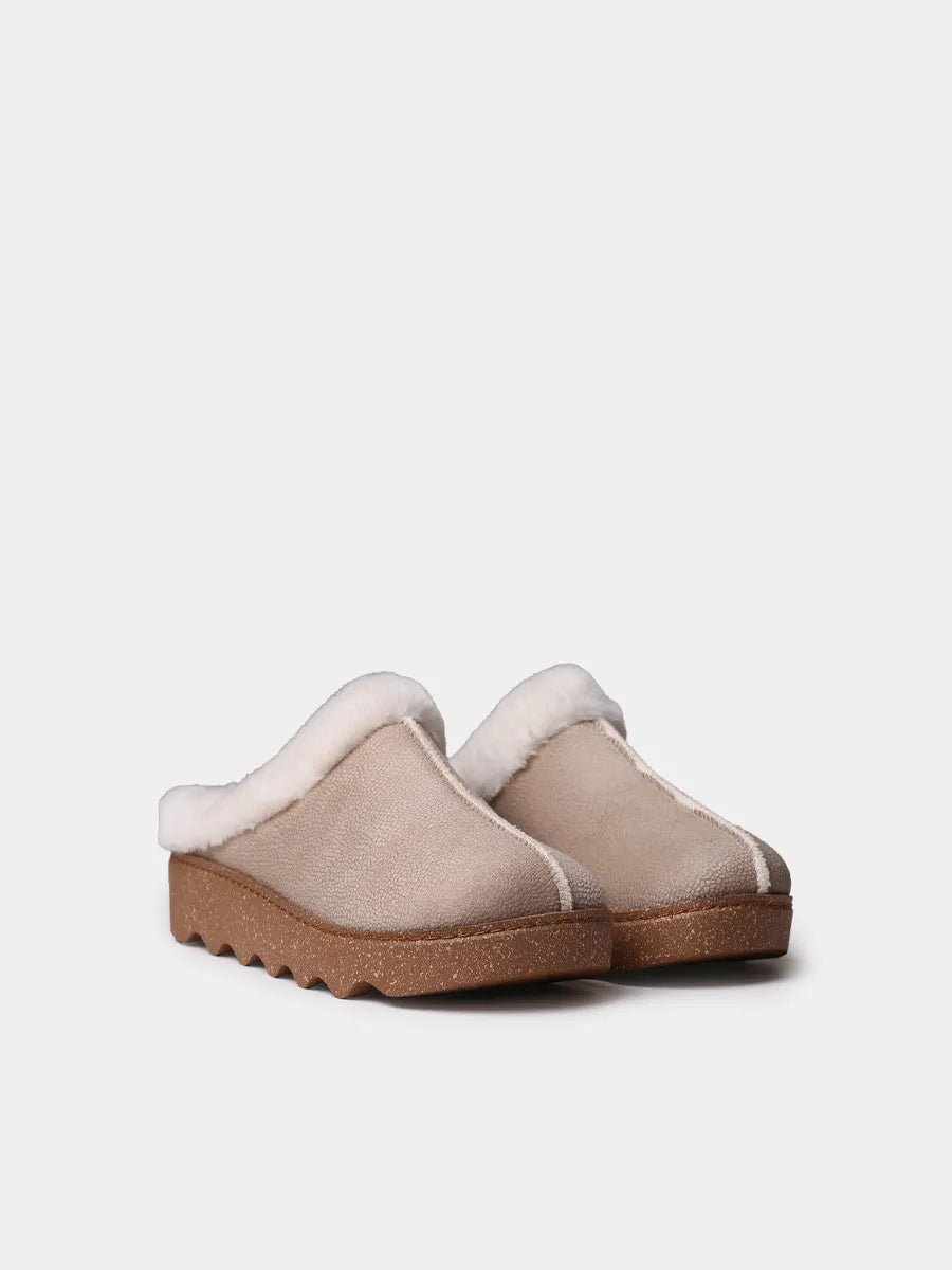 Zapatillas de casa mujer - Zuecos con plataforma y forro interior para mujer | METZ  - Toni Pons  