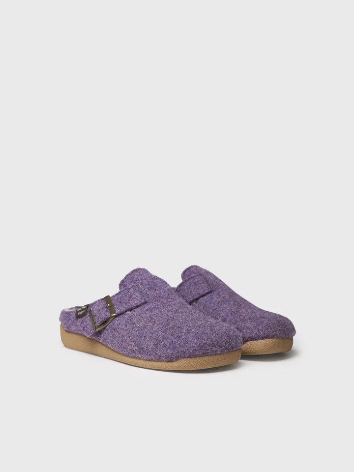 zapatillas mujer - Slipper de mujer tipo zueco con hebilla | MIMA-FP  - Toni Pons  