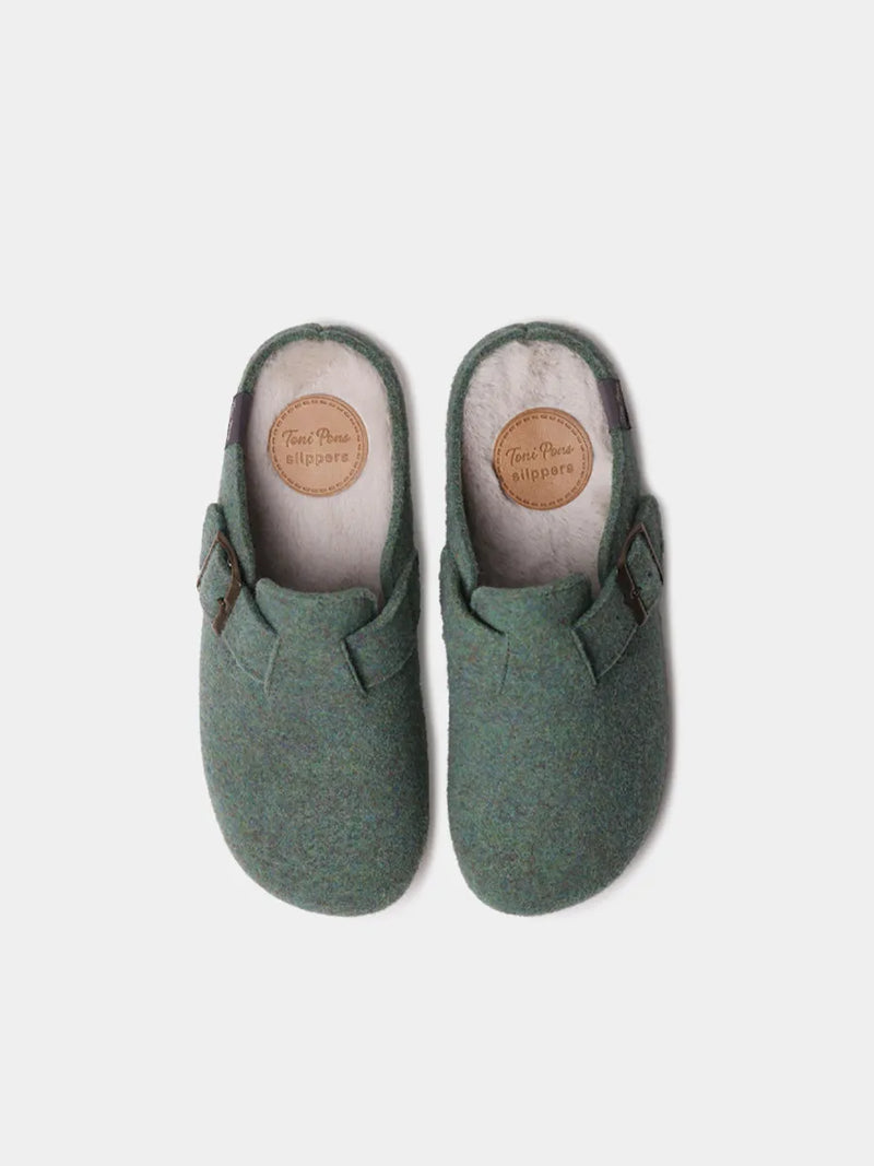Zapatillas de casa mujer - Slipper de mujer tipo zueco con hebilla | MIMA-FP  - Toni Pons  