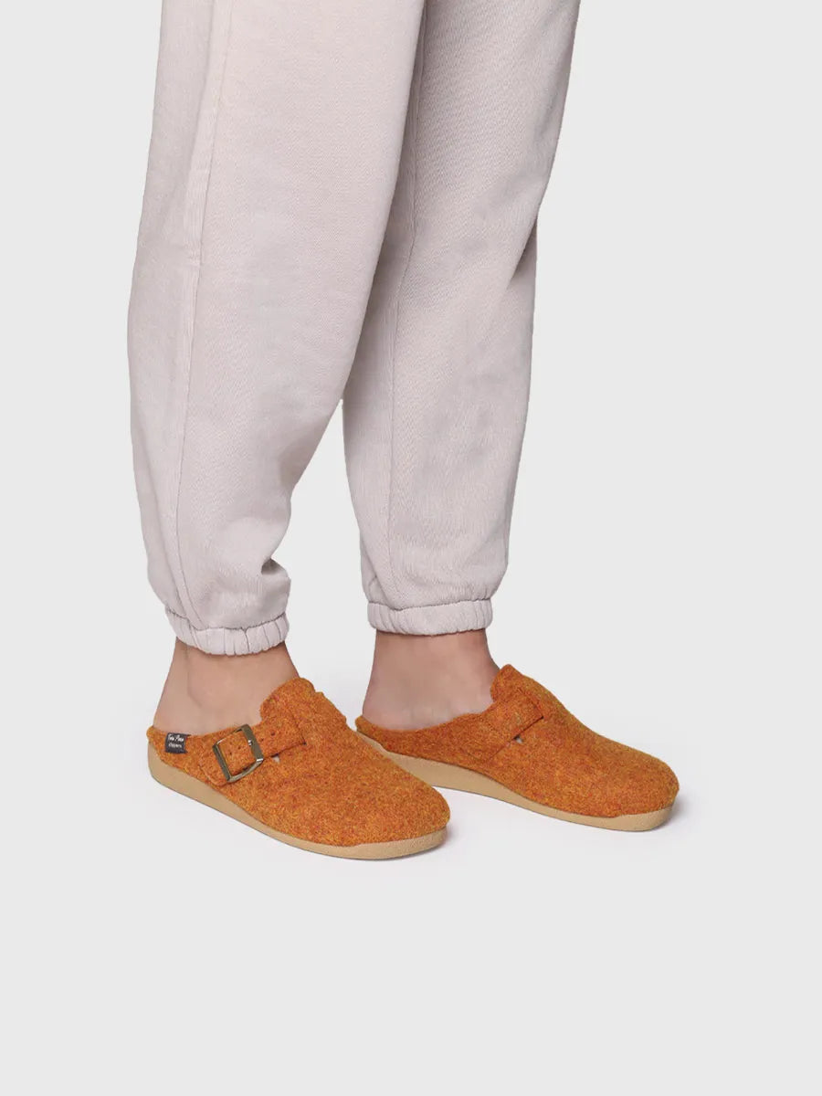 zapatillas mujer - Slipper de mujer tipo zueco con hebilla | MIMA-FP  - Toni Pons  
