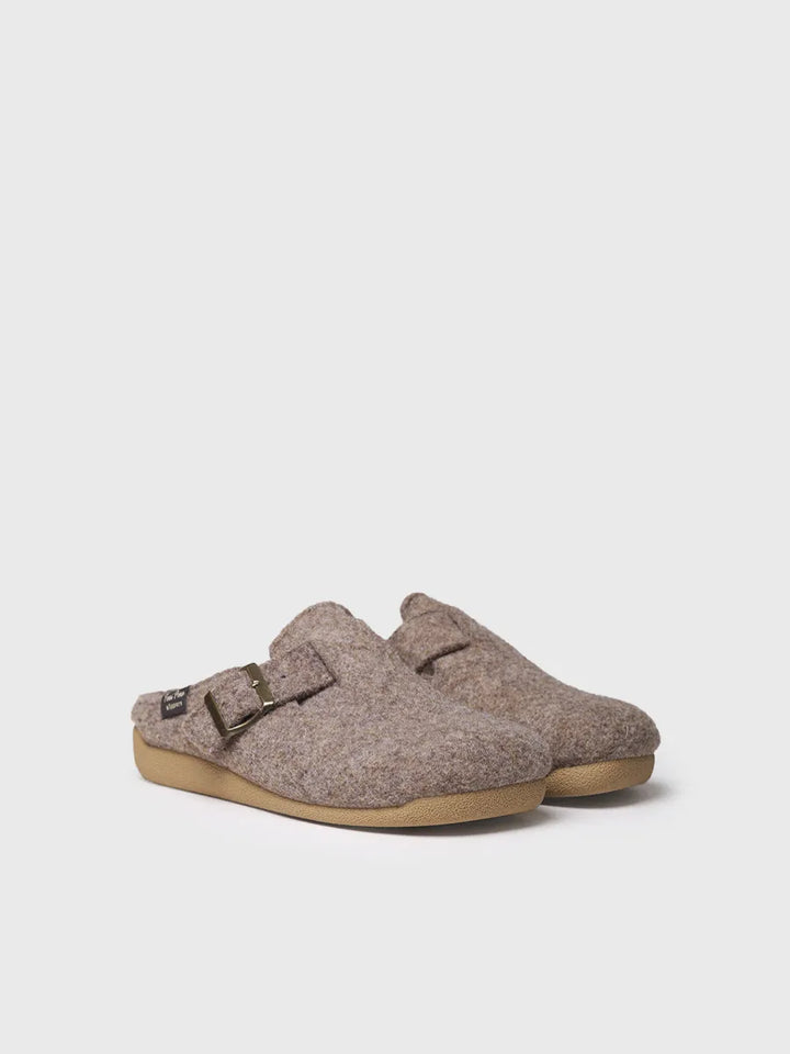 zapatillas mujer - Slipper de mujer tipo zueco con hebilla | MIMA-FP  - Toni Pons  