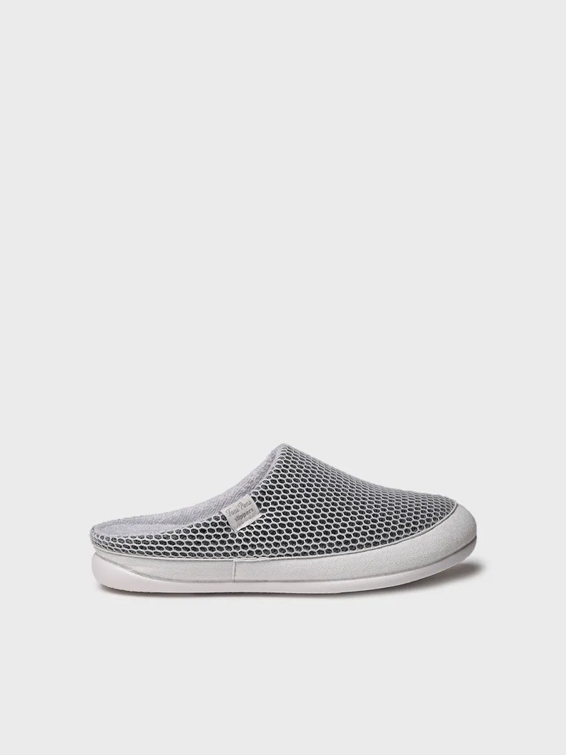 zapatillas mujer - Zapatilla de casa tipo zueco de mujer en rejilla | MINA-GC  - Toni Pons  