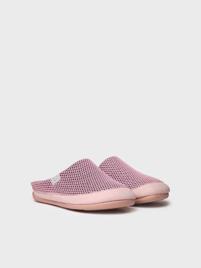 zapatillas mujer - Zapatilla de casa tipo zueco de mujer en rejilla | MINA-GC  - Toni Pons  
