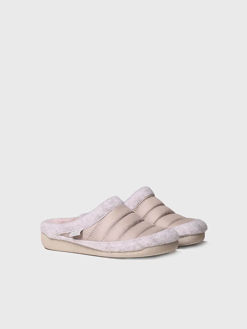  - Zapatilla tipo zueco para mujer en fieltro y tejido acolchado  | MOLY-DR  - Toni Pons  