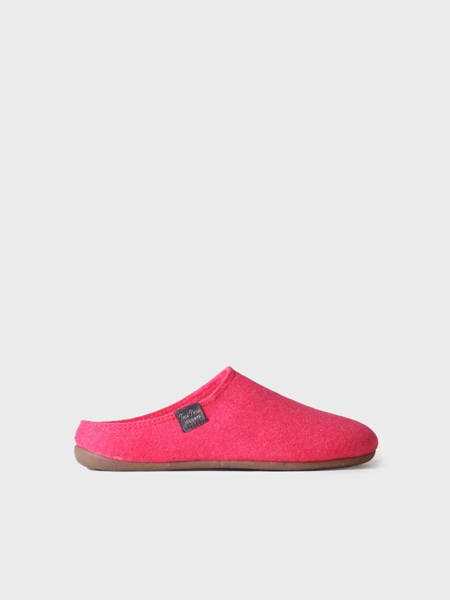 zapatillas de casa mujer - Zapatilla tipo zueco para mujer en fieltro reciclado | MONA-FR  - Toni Pons  