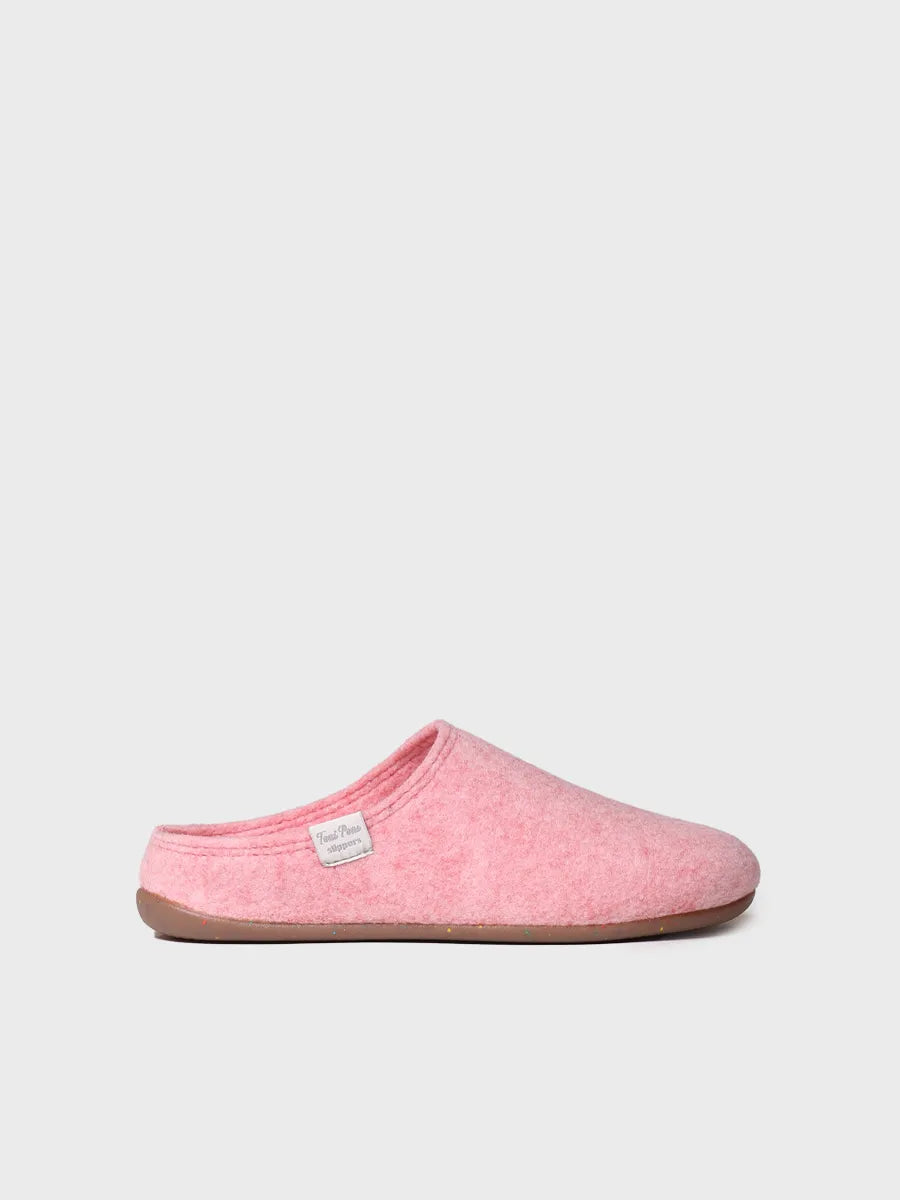 zapatillas de casa mujer - Zapatilla tipo zueco para mujer en fieltro reciclado | MONA-FR  - Toni Pons  