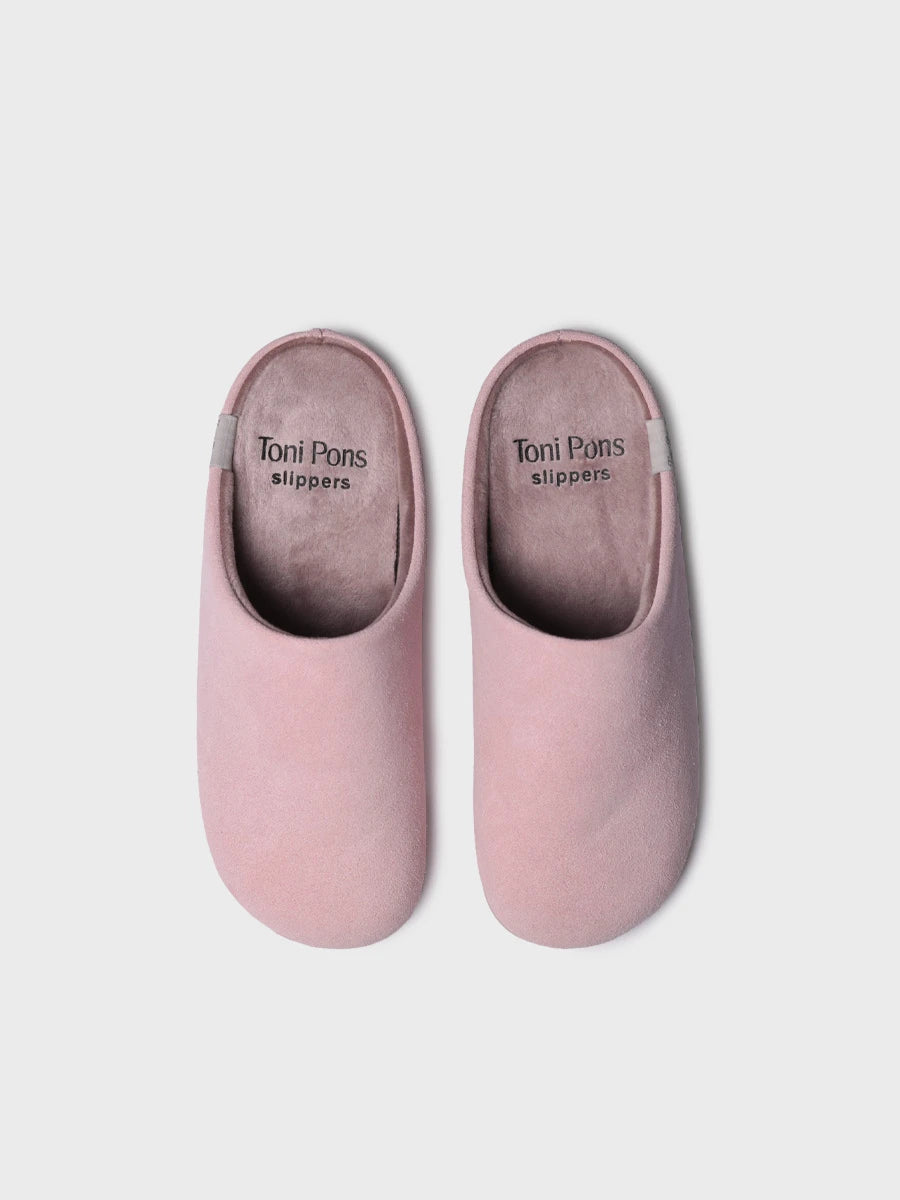 Slipper oberta de pell per a dona | MONACO