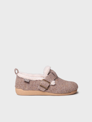 Zapatillas de casa mujer - Zapatilla de casa en fieltro con hebilla para mujer | MONI-FP  - Toni Pons  