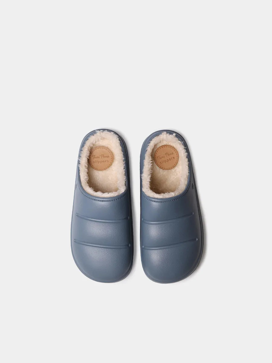 Zapatillas de casa mujer - Slippers de goma con forro suave para mujer | MONTBLANC  - Toni Pons  
