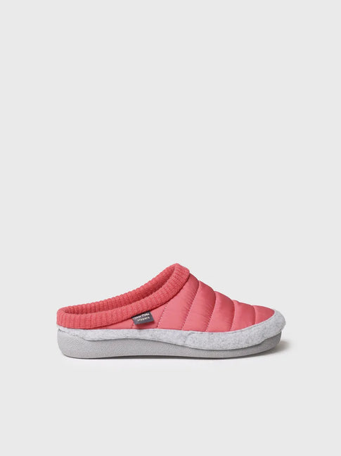 zapatillas mujer - Zapatilla tipo zueco para mujer en tejido acolchado y fieltro | MORA-TK  - Toni Pons  