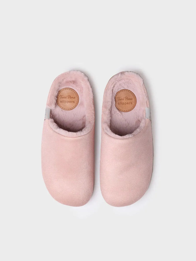 zapatillas de casa mujer - Zapatilla de casa tipo zueco para mujer en tejido | MOSUL-BD  - Toni Pons  