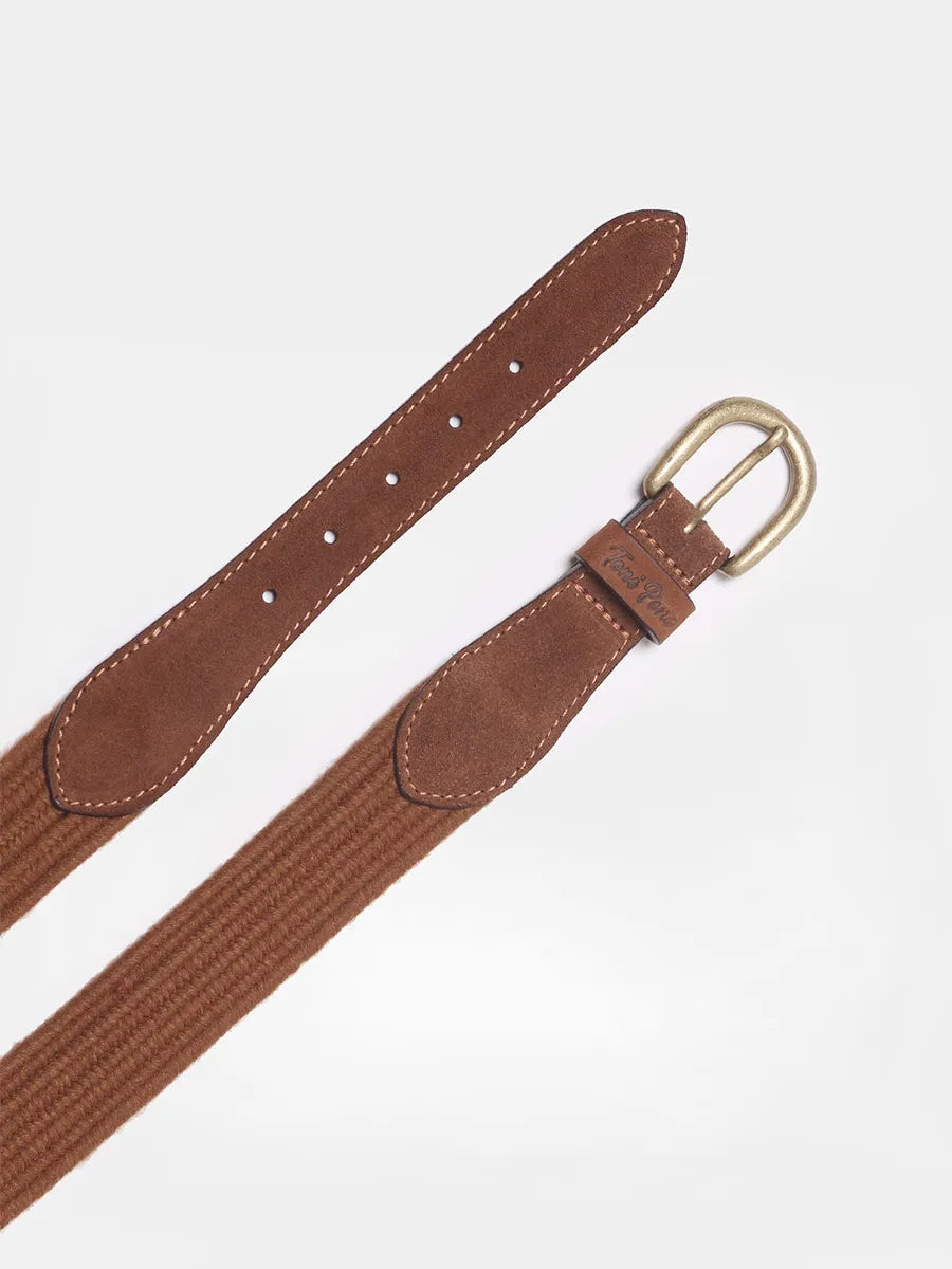 Complementos - Cinturón para mujer en tejido lanoso | NALA  - Toni Pons  