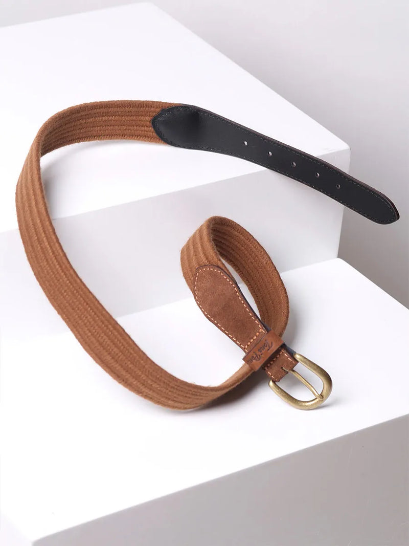 Complementos - Cinturón para mujer en tejido lanoso | NALA  - Toni Pons  