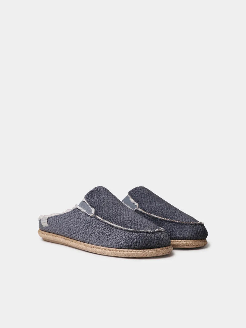 Zapatillas de casa hombre - Slippers para hombre tipo zueco con suela de yute | NALEC  - Toni Pons  