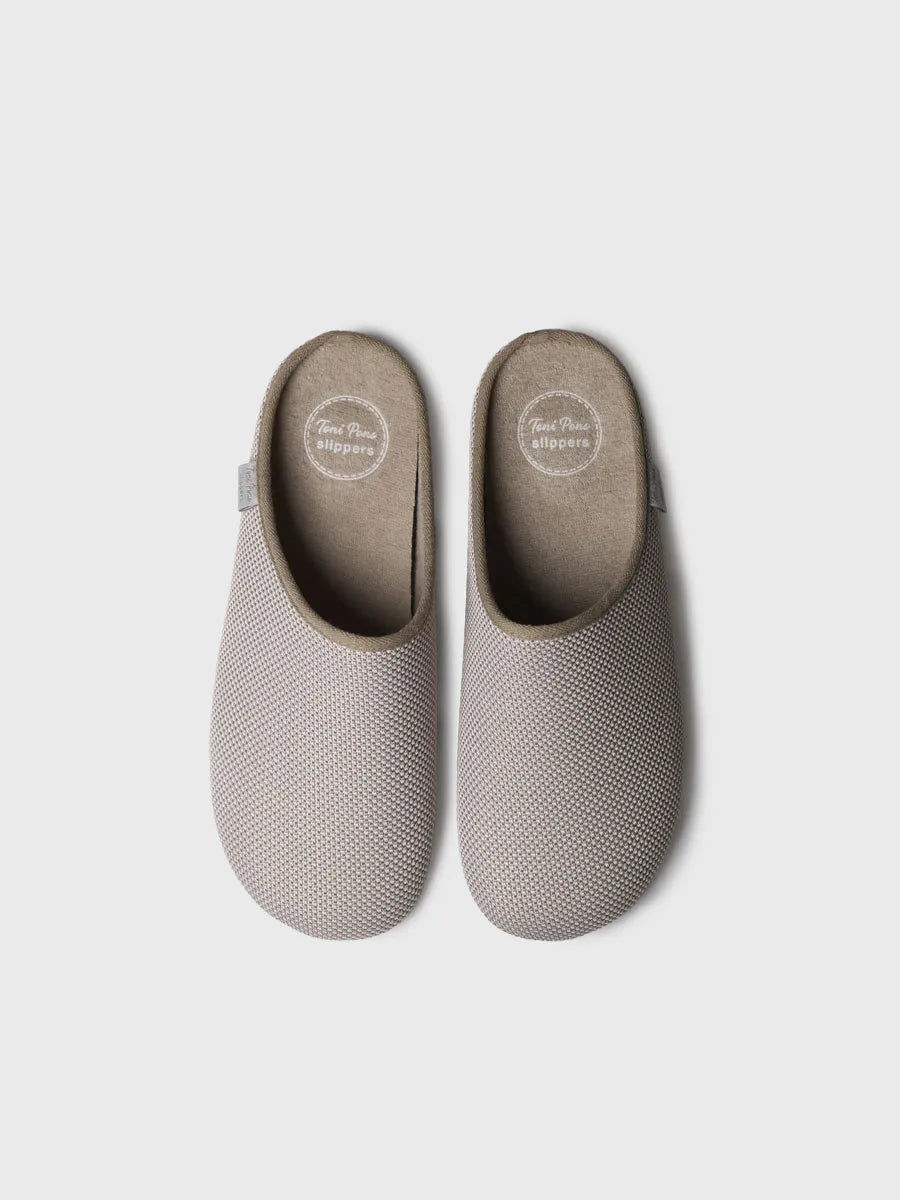  - Zapatilla de casa tipo zueco de hombre en rejilla | NASH-JO  - Toni Pons  