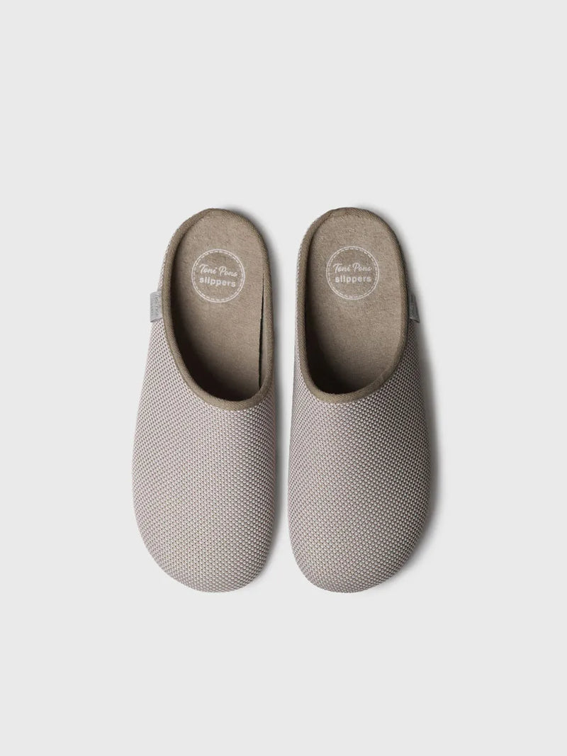  - Zapatilla de casa tipo zueco de hombre en rejilla | NASH-JO  - Toni Pons  