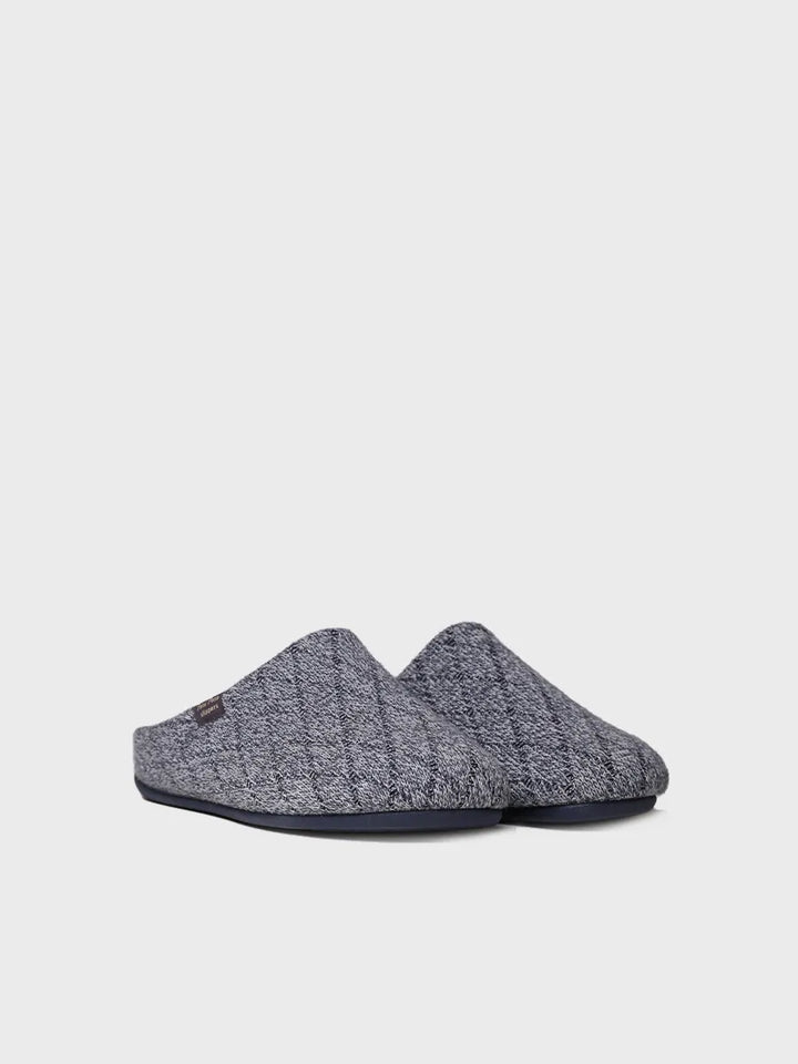 zapatillas de casa hombre - Zapatilla de casa tipo zueco para hombre en tejido | NAUEL-KM  - Toni Pons  