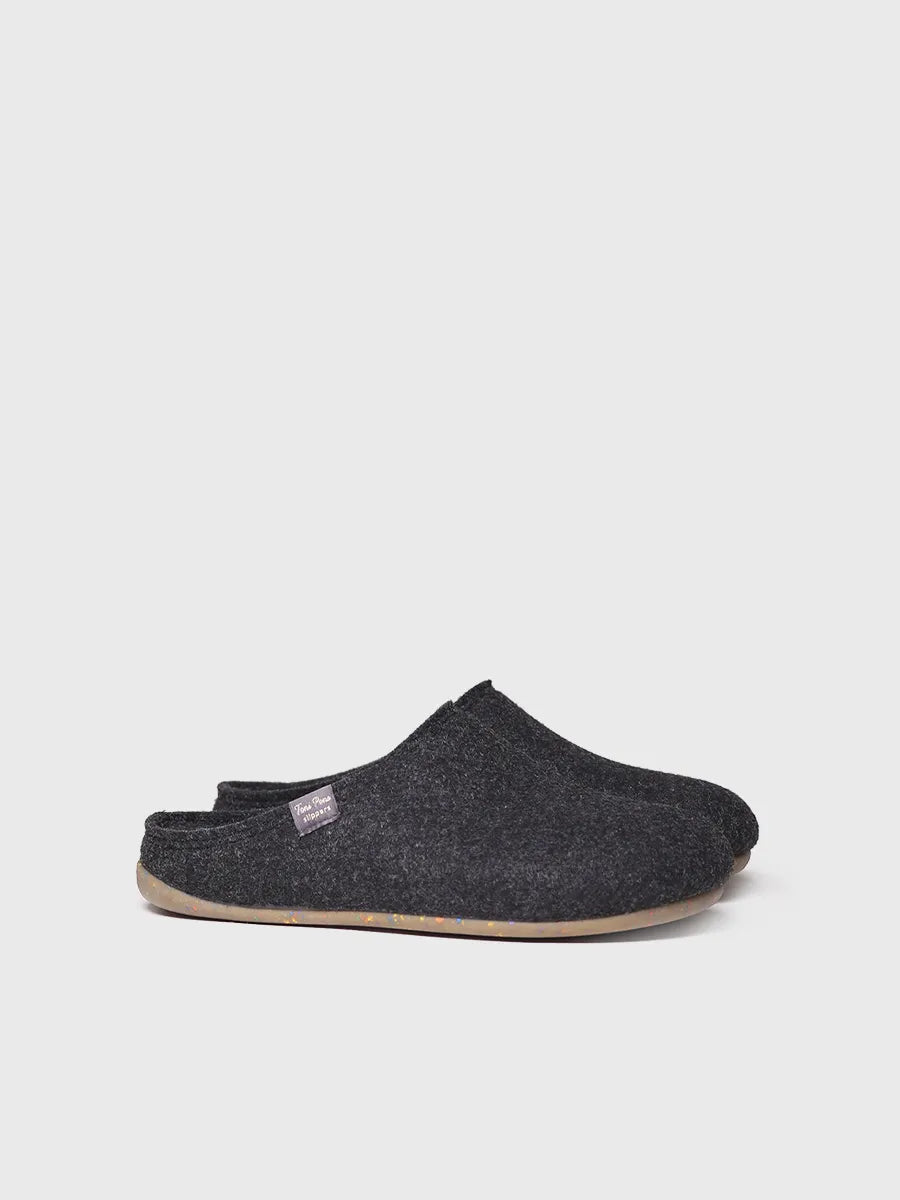 zapatillas de casa hombre - Zapatilla de casa tipo zueco para hombre en fieltro reciclado | NEO-FR  - Toni Pons  