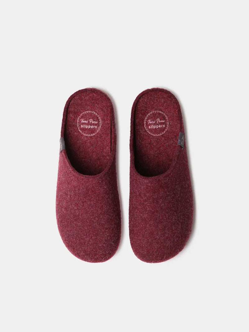 Zapatillas de casa hombre - Zapatilla tipo zueco para hombre en fieltro reciclado | NEO-FR  - Toni Pons  