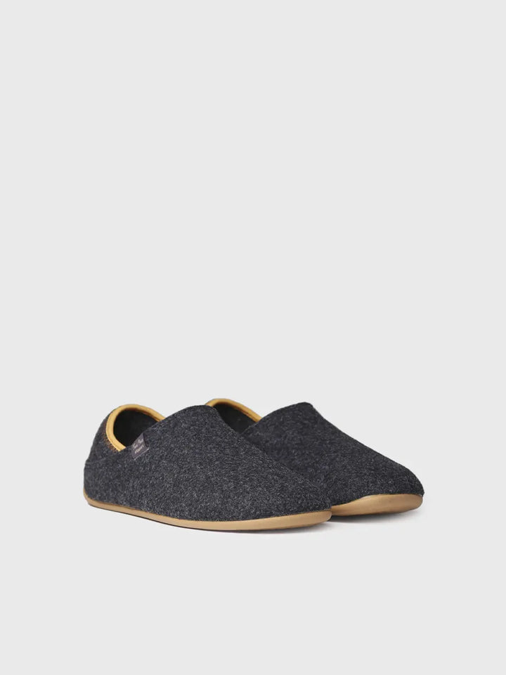 zapatillas de casa hombre - Zapatilla de casa cerrada para hombre en fieltro reciclado | NEPAL-FR  - Toni Pons  