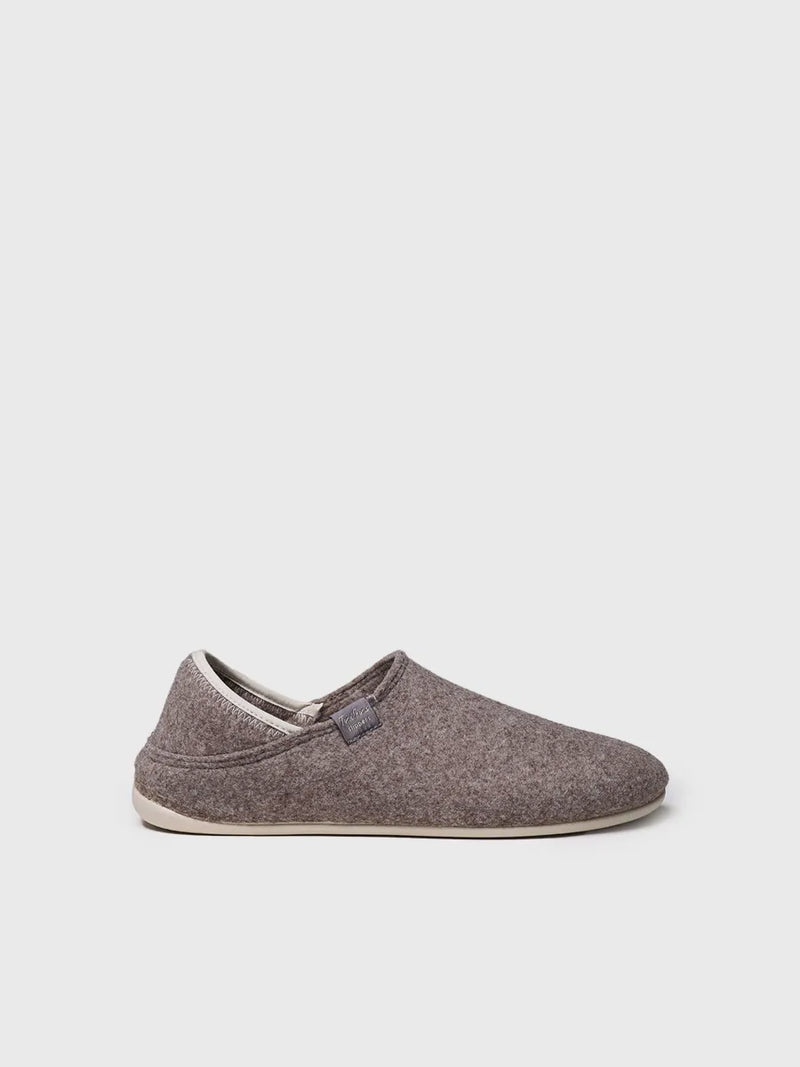 zapatillas de casa hombre - Zapatilla de casa cerrada para hombre en fieltro reciclado | NEPAL-FR  - Toni Pons  