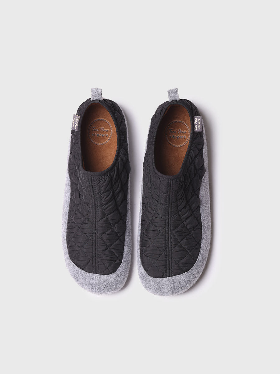 zapatillas de casa hombre - Slippers para hombre en fieltro y tejido acolchado | NIL-UM  - Toni Pons  