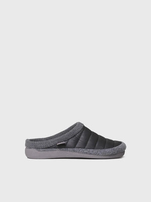 zapatillas de casa hombre - Zapatilla de casa tipo zueco en tejido acolchado y fieltro | NIX-TK  - Toni Pons  