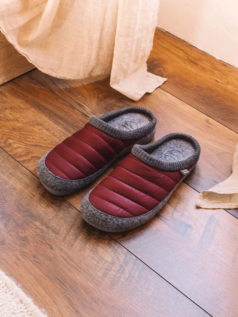 Zapatillas de casa hombre - Zapatilla de casa tipo zueco en tejido acolchado y fieltro | NIX-TK  - Toni Pons  