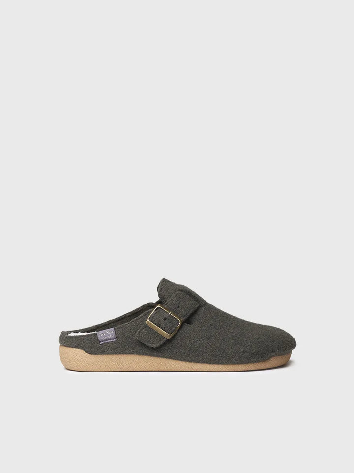 zapatillas de casa hombre - Zapatilla tipo zueco para hombre en fieltro | NORTON-FP  - Toni Pons  