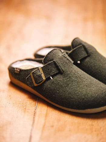 zapatillas de casa hombre - Zapatilla tipo zueco para hombre en fieltro | NORTON-FP  - Toni Pons  