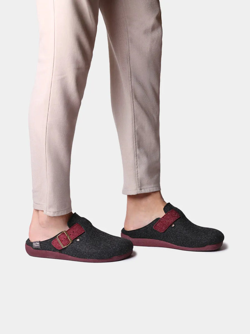 Zapatillas de casa hombre - Zapatilla tipo zueco para hombre en fieltro reciclado | NORTON-FR  - Toni Pons  