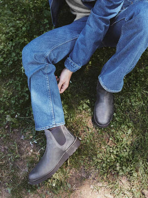 Botines hombre - Botín de piel con elásticos laterales para hombre | OCTAVI  - Toni Pons  