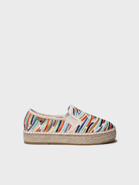  - Alpargata de mujer bordada multicolor | POLA  - Toni Pons  