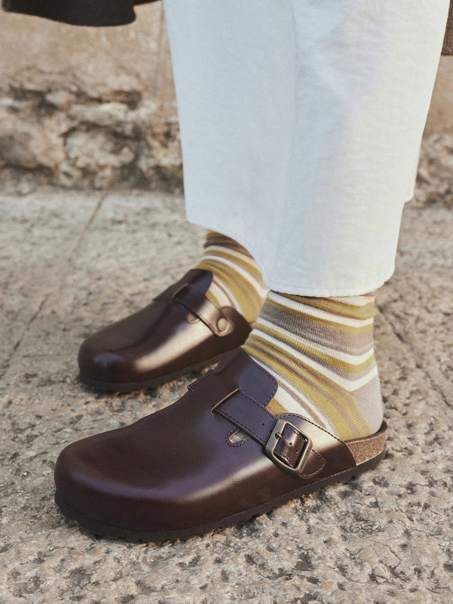 Calcetines unisex en algodón a rayas | QUEL-AN