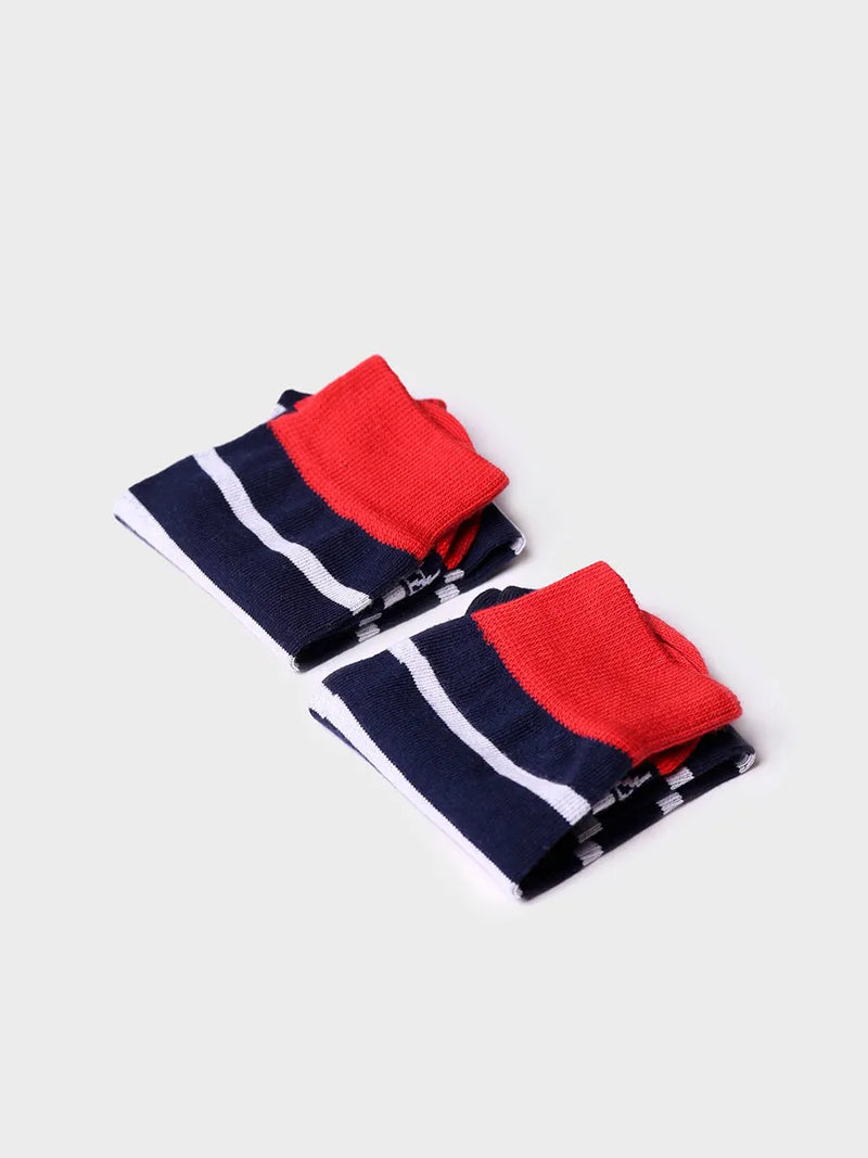 Complementos - Calcetines unisex en algodón a rayas | QUEL-BR  - Toni Pons  