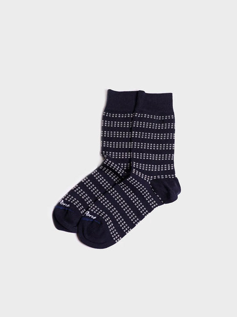 Complementos - Calcetines unisex en algodón a rayas | QUEL-BR  - Toni Pons  