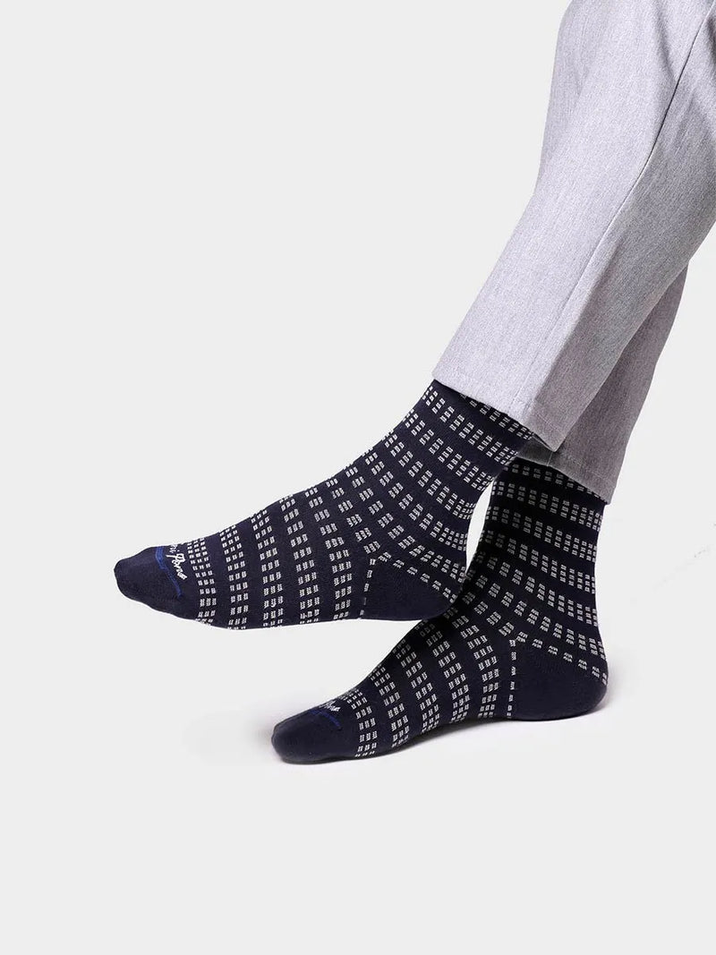 Complementos - Calcetines unisex en algodón a rayas | QUEL-BR  - Toni Pons  