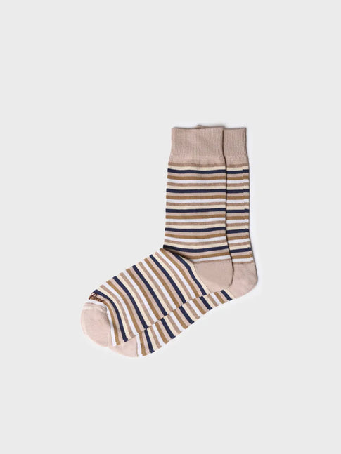 Complementos - Calcetines unisex en algodón a rayas | QUEL-BR  - Toni Pons  