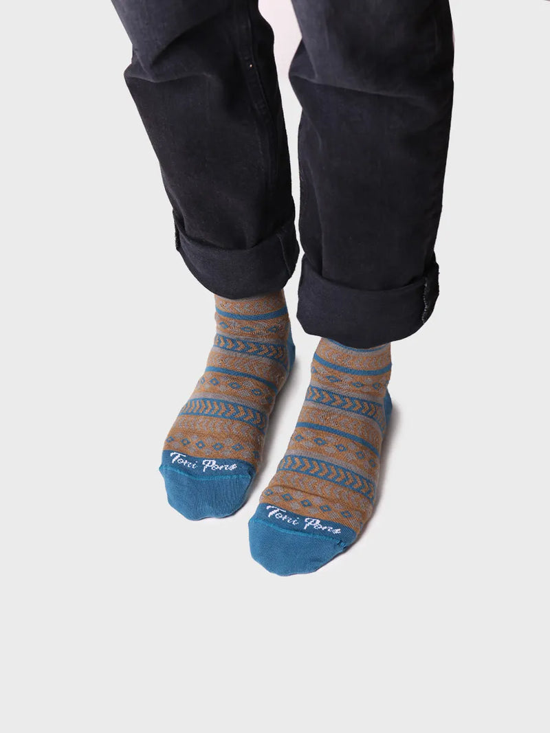 Complementos - Calcetines unisex en algodón a rayas | QUEL-HK  - Toni Pons  