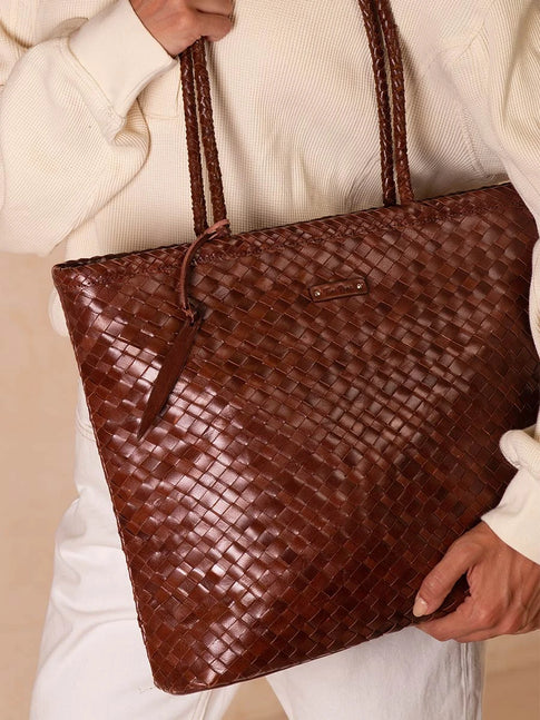 Toni Pons woven leather bag | SAMANTA