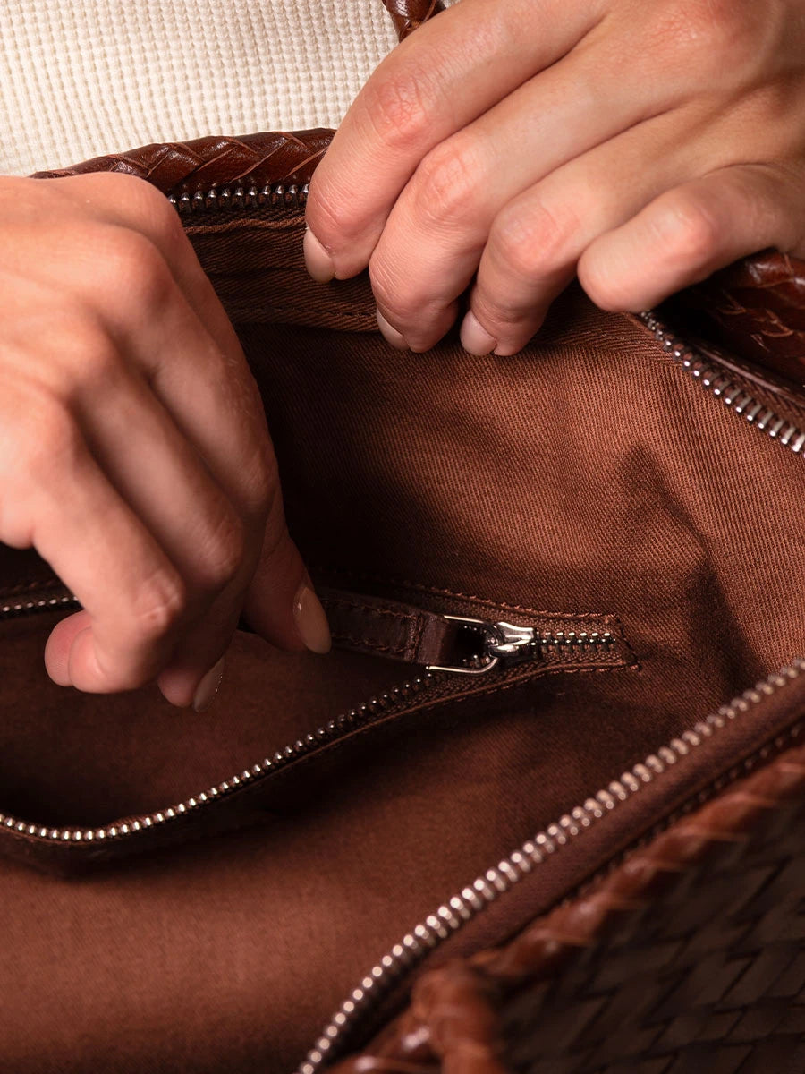 Toni Pons woven leather bag | SAMANTA