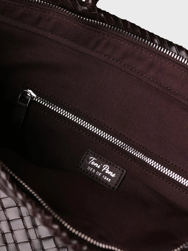 Complementos - Bolso en piel trenzada Toni Pons | SAMANTA  - Toni Pons  